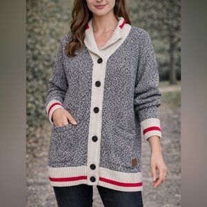 NWT Roots Cabin Shawl Collar Cardigan